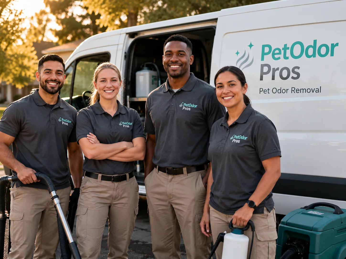 Pet Odor Removal team serving Bradley, CA